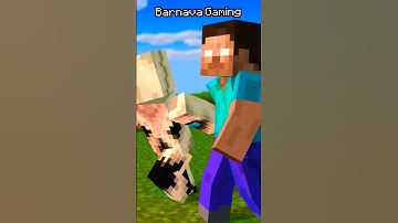 Herobrine Chase Angry Skull in normal speed |Minecraft animation| #meme #virel #shorts #herobrine
