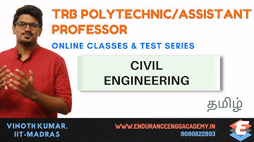 TRB Online Course | TRB Polytechnic & Assistant Professor | Civil Engineering