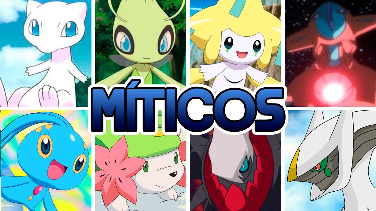 POKÉMON MÍTICO E LENDÁRIO - QUAIS AS DIFERENÇAS?