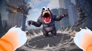 Me convertí en REY KAIJU y DESTRUYO la Ciduad! - Kaiju VR