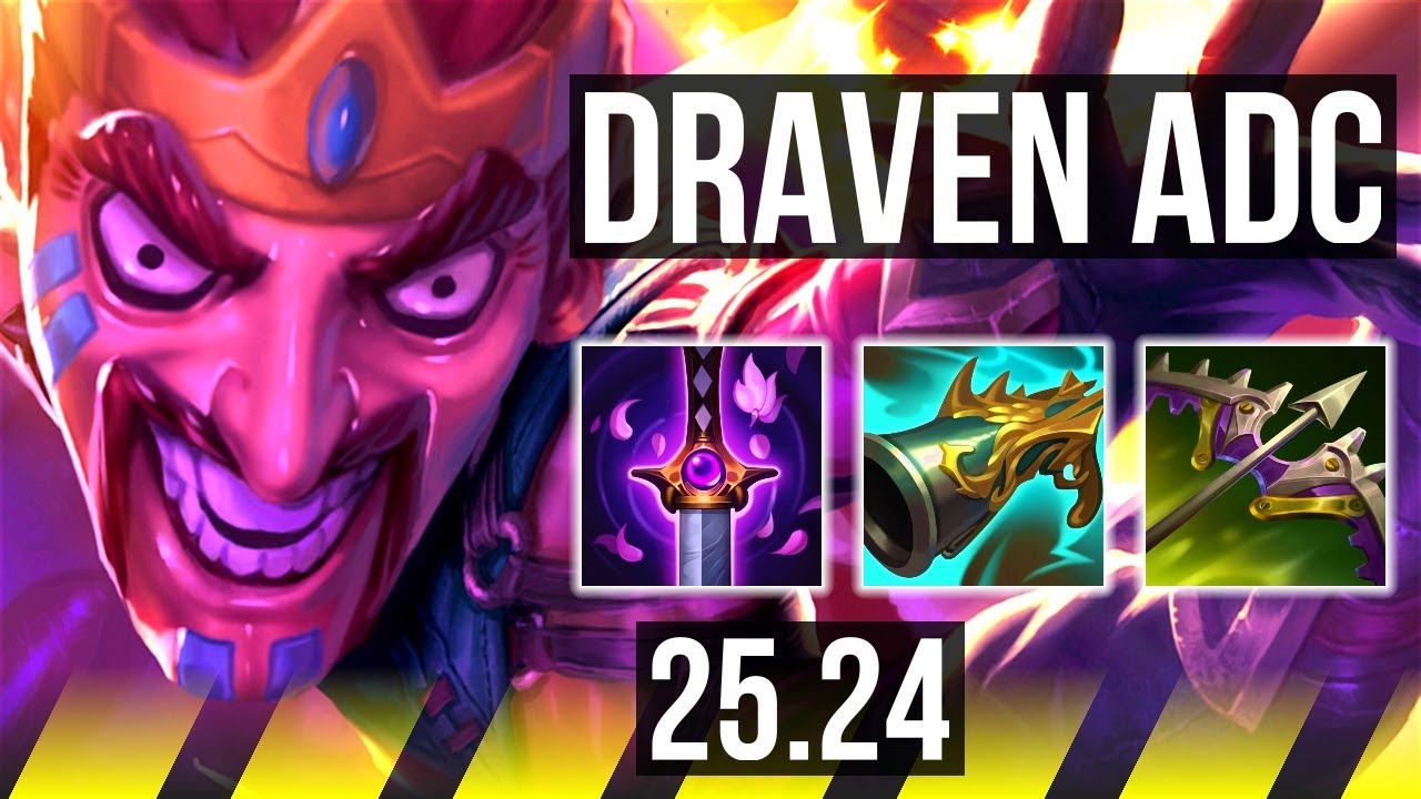 DRAVEN & Karma vs APHELIOS & Soraka (ADC) | Good KDA: 25/2/2, 53K damage | EUW Master | 25.24