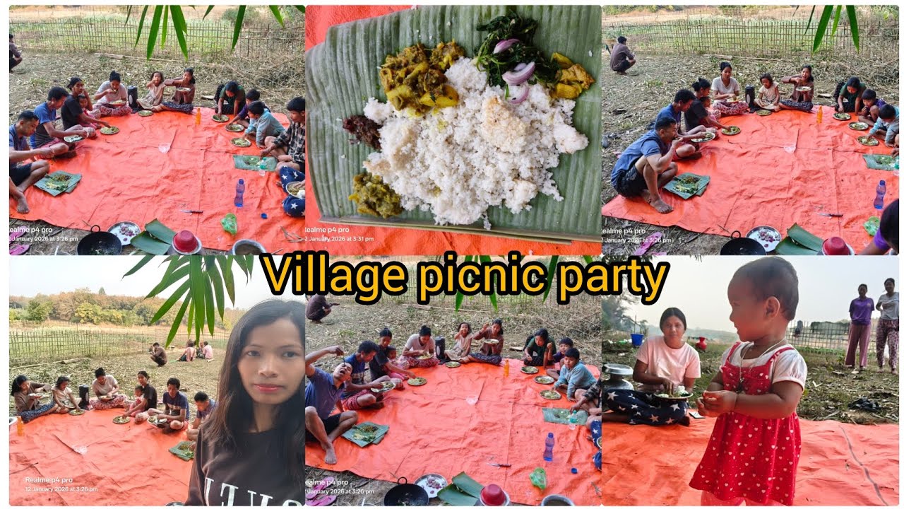 Village picnic 🧺 mwi kothok kothok thoksuk kha|| 