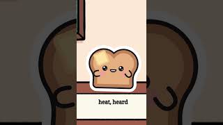 “Toasty the Bread Slice – Burnt But Motivated 🍞 #Shorts #animation  #funny  #cute