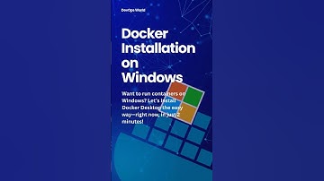 Install Docker on Windows in 2 Minutes ⚡️| WSL2 Setup Made Easy #shorts