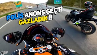 POLİS ANONS GEÇTİ GAZLADIK - MotoVlog#219