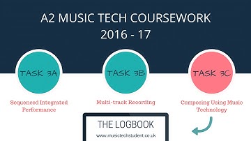 Edexcel A2 Music Technology Coursework 2016  - 2017