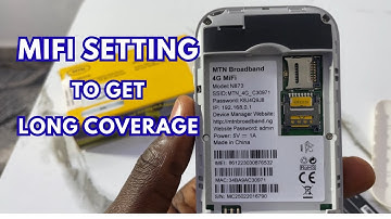 How To Set MTN 4G MiFi To Cover A Along Distance Coverage