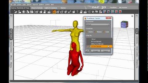 PoseMaster for DAZ Studio 1.2b One-Step Pose Transfer (NO AUDIO)