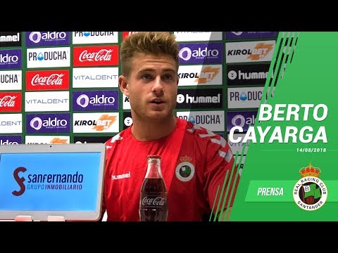 Rueda de prensa de Alberto Cayarga