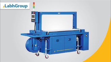 High speed inline box strapping machine | Automatic inline strapping machine for box | Labh Group
