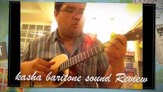 kasha baritone p-uke sound review