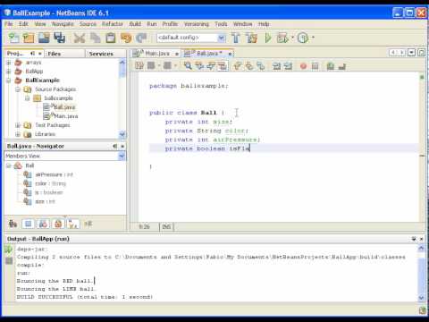 Lesson 001: Java - Working With Objects (part 1 of 4) - YouTube