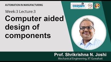 Lec 8: Computer aided design of components