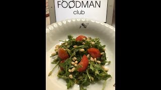 Салат с рукколой, помидорами и манго: рецепт от Foodman.club Салат с рукколой, помидорами и манго: рецепт от Foodman.club