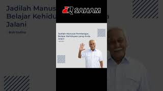 KUNCI SUKSES BOB SADINO "TERUS BELAJAR DARI KESALAHAN, KARENA ITU PENGALAMAN BERHARGA"