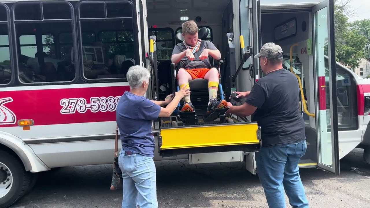 Bata Bus driver Aaron picking Sam up at IFS & dropping him off at home 8.4.25 @onthatnote 