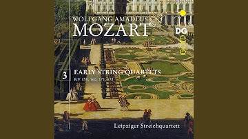 String Quartet No. 11 in E-Flat Major, K. 171: II. Menuetto