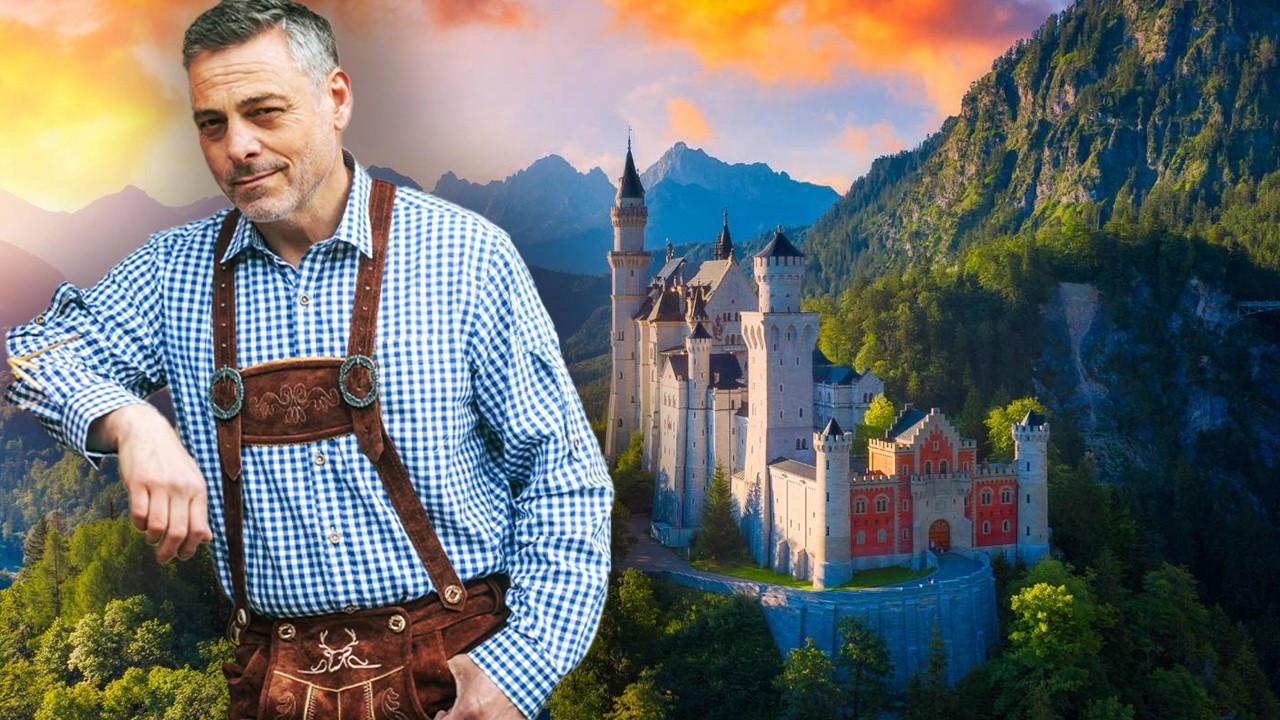 Бавария, маленький кусочек Германии - Альпы - Замки - Документальный фильм о путешествиях - AMP