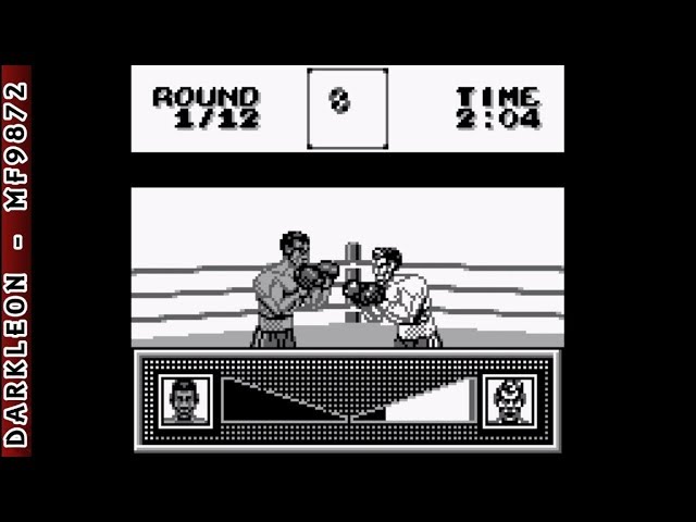 Game Boy - Riddick Bowe Boxing © 1994 Extreme - Gameplay - YouTube