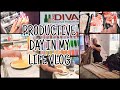 New vlog a productive day of cooking cleaning  grocery hauls