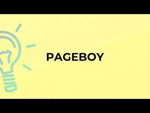 Video: Whats a page boy?