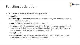 Classes in Java functions in Java