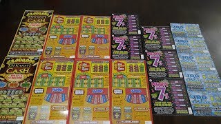 4 New Scratchers - Florida Lottery - Scratch Off - $2,000,000 Top Prize - $60 Session