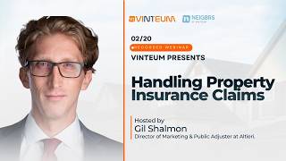 Webinar Handling Property Insurance Claims - 02/20/26