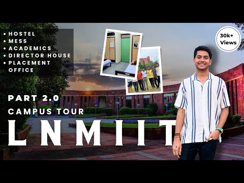 LNMIIT Jaipur Campus Tour 2.0 | Hostel ROOM TOUR | Academics ??