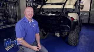 Footstep for G250 & G300 Rear Seat | How to Install Video | Madjax® Golf Cart Accessories