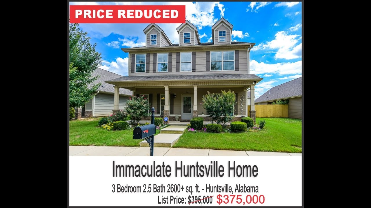 Beautiful Huntsville Alabama Home For Sale Price Reduced YouTube