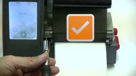 THM MMP transfer ribbon adjustment