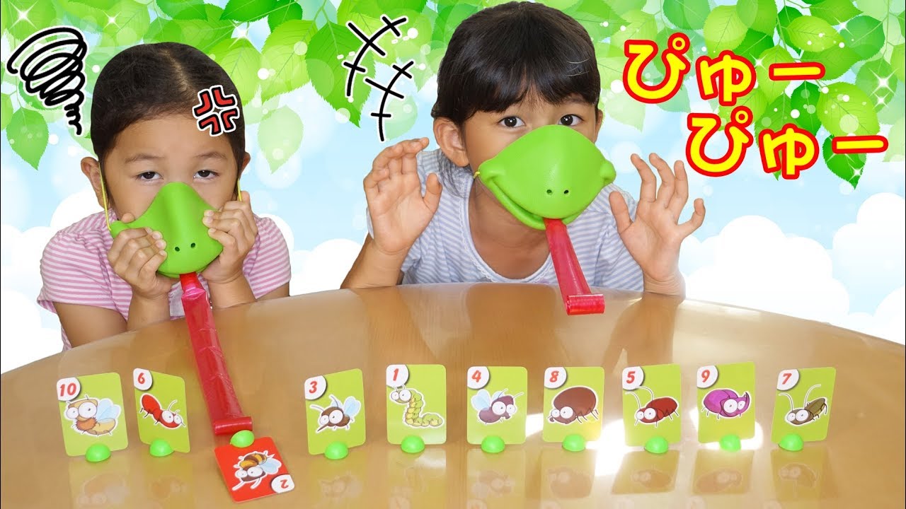 ちゃんと遊べなくてオリジナルルールで勝負するwピューピュー