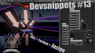 Minimal Techno + Jazz = Jazzno procedural music UE4