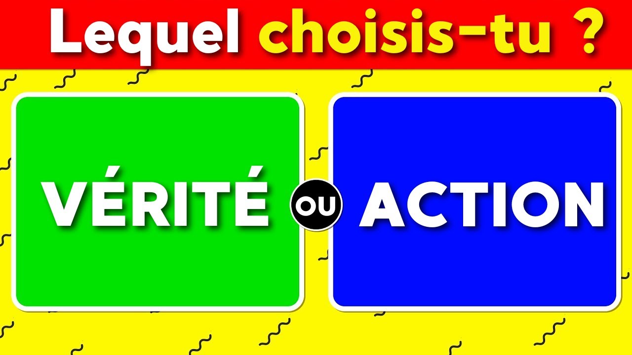 Action ou Vérité 35 Questions Pour S'amuser Avec Des Amis 💔😈 | Jeu ...