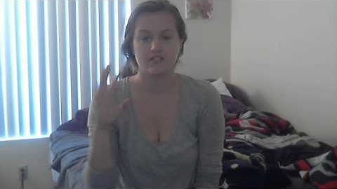 Sign Language 102 Lesson 3 Assignment 1