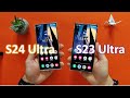 Samsung galaxy s24 ultra vs s23 ultra  animations  ui