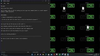 How to get command prompt on a school pc!