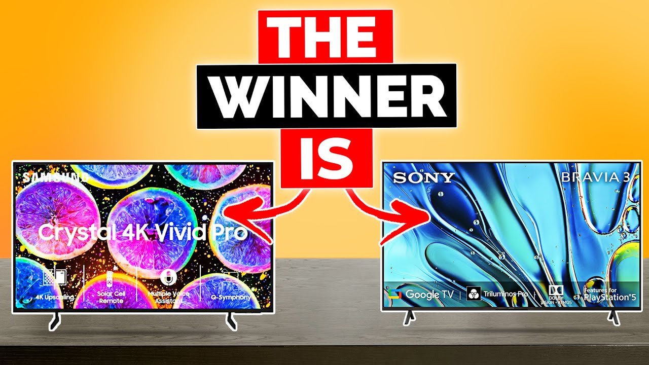 Samsung Crystal Vivid Pro 4k Vs Sony Bravia 3 - We Found The Best Budget Premium TV!