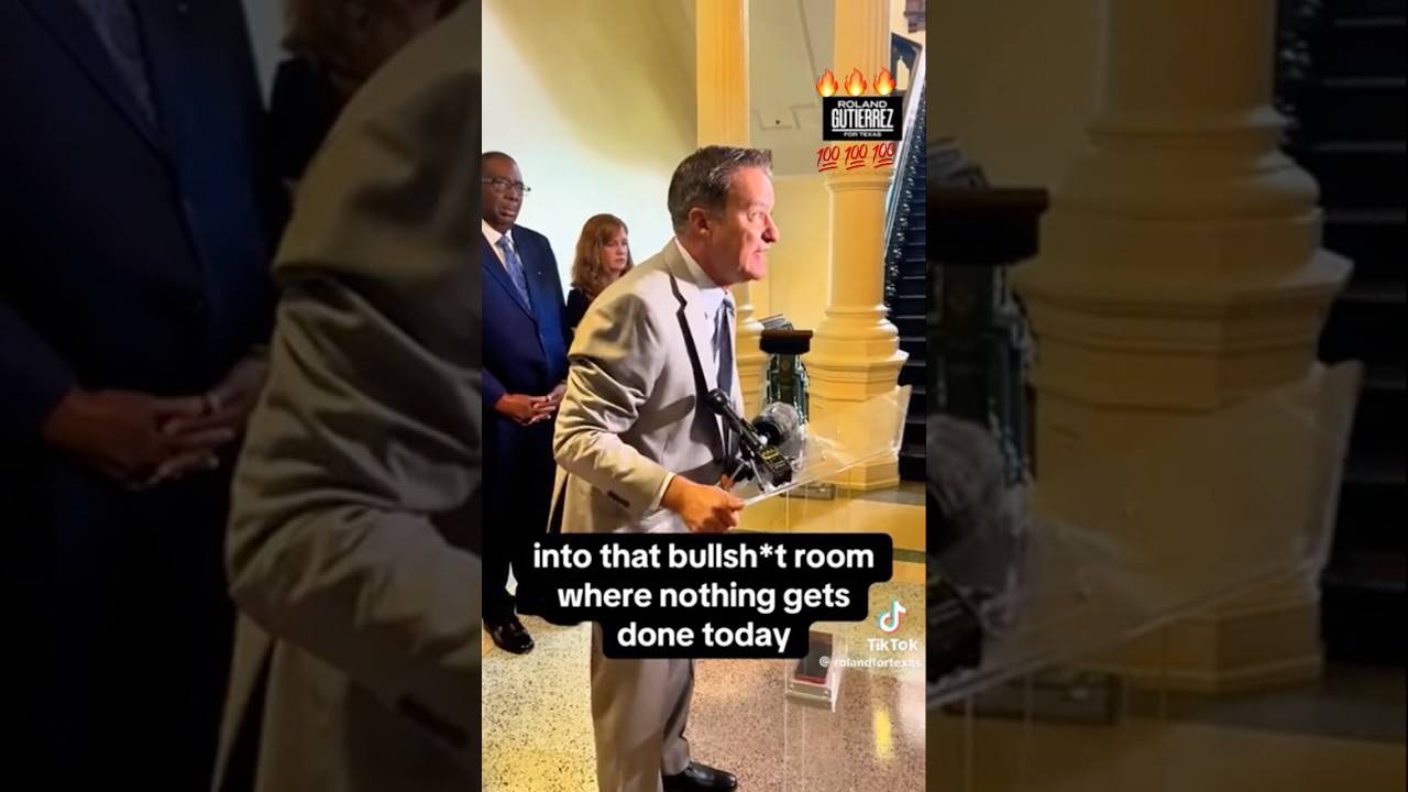 Sen. Roland Gutierrez spitting facts about Texas🔥🔥🔥