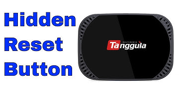 Hidden Reset Button On The Tanngula X5 - Factory Reset