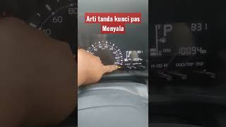 Meaning of the image of the wrench indicator on the Avanza FWD car Meaning of the image of the wrench indicator on the Avanza FWD car