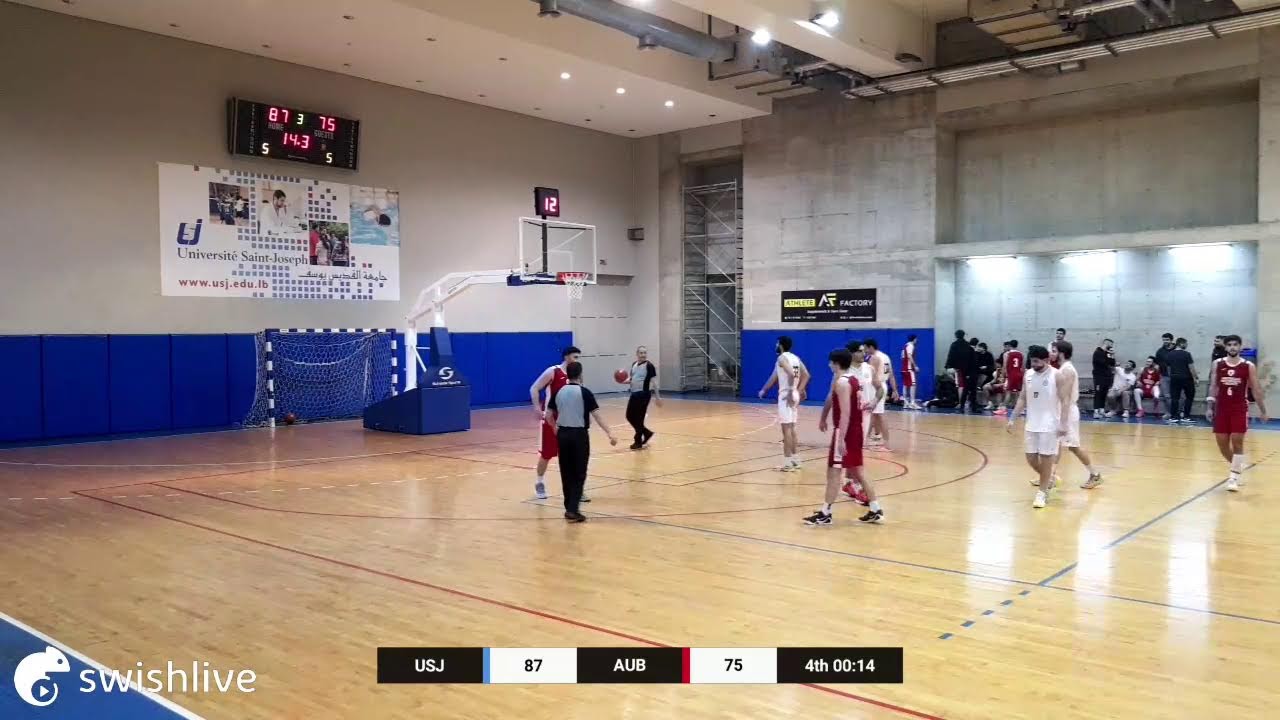 FSUL 2025-2026 | Men's Basketball – Round 1: USJ vs AUB
USJ VS AUB