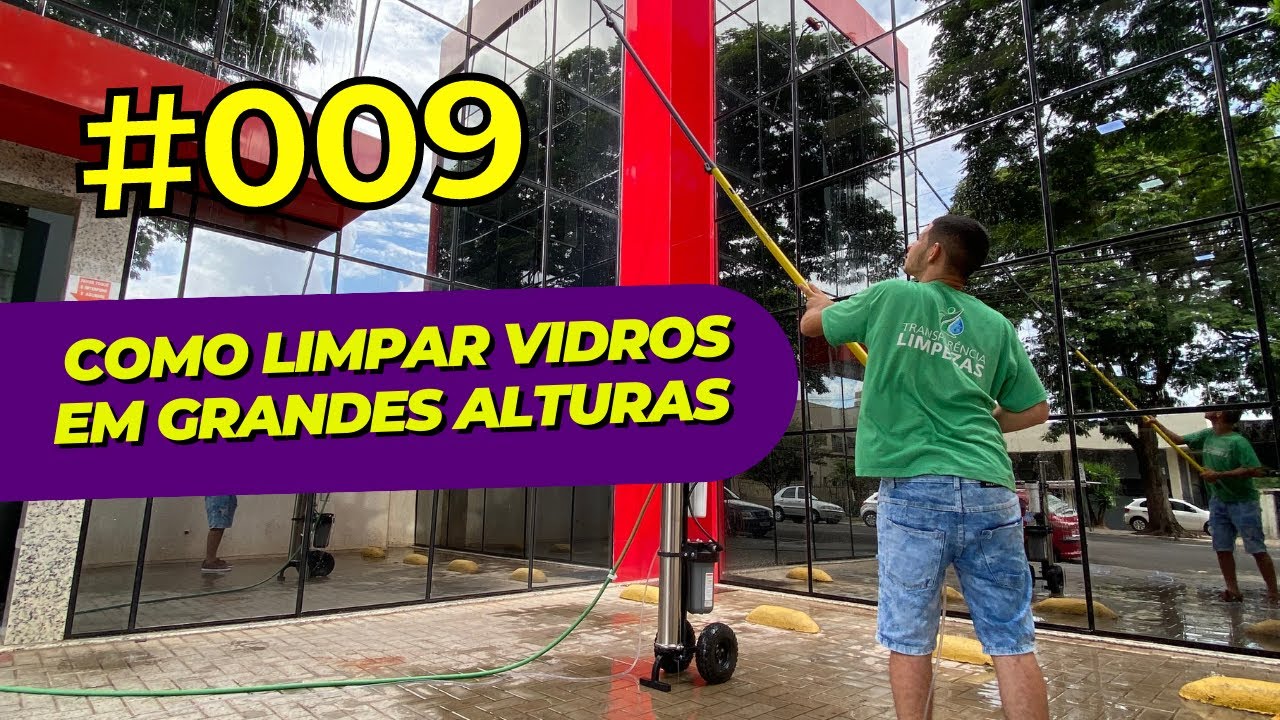 LIMPEZA DE VIDROS EM GRANDES ALTURAS | TÉCNICAS E EQUIPAMENTOS ...