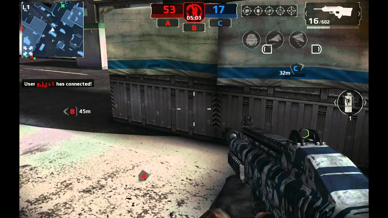 Modern Combat 5 Perfect Grenade Kill #2 Nvidia Shield Tablet
