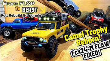 Upgrading the FMS FCX24M Range Rover — From Flop to Beast!