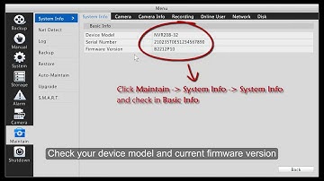 Upgrade Uniview NVRs by EZCloud