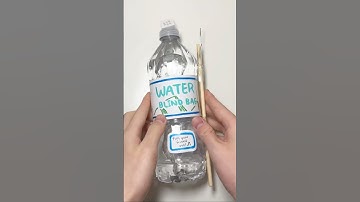 blind bag made from a WATER BOTTLE?? 😱💦 #diycrafts #mystery #surprise #creativity