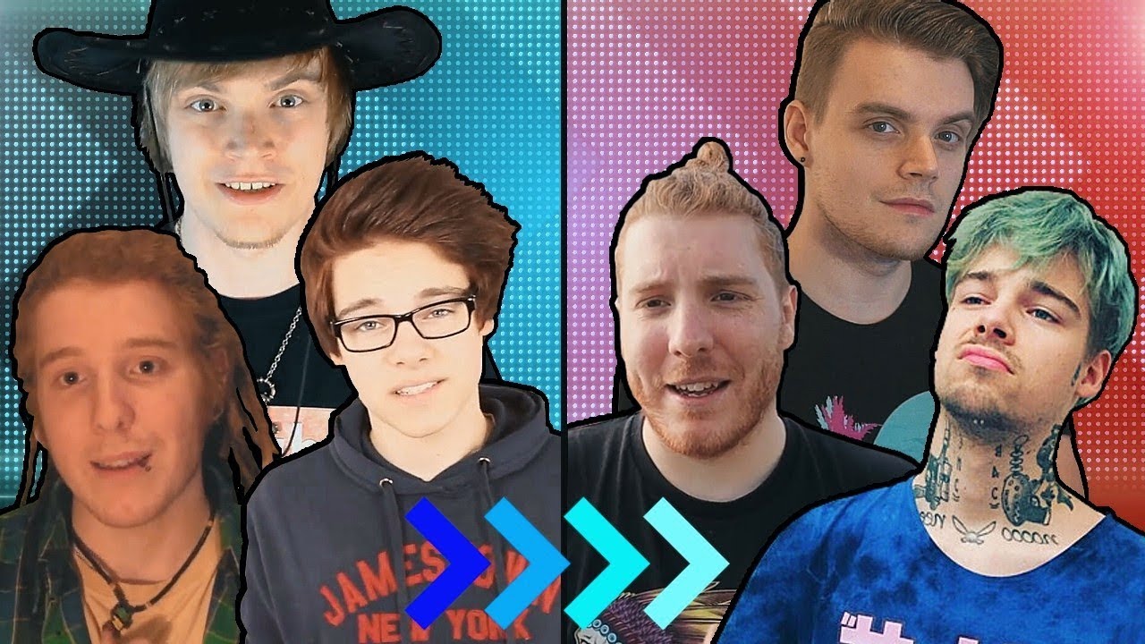 Youtuber: FRÜHER vs. HEUTE (2008-2019)