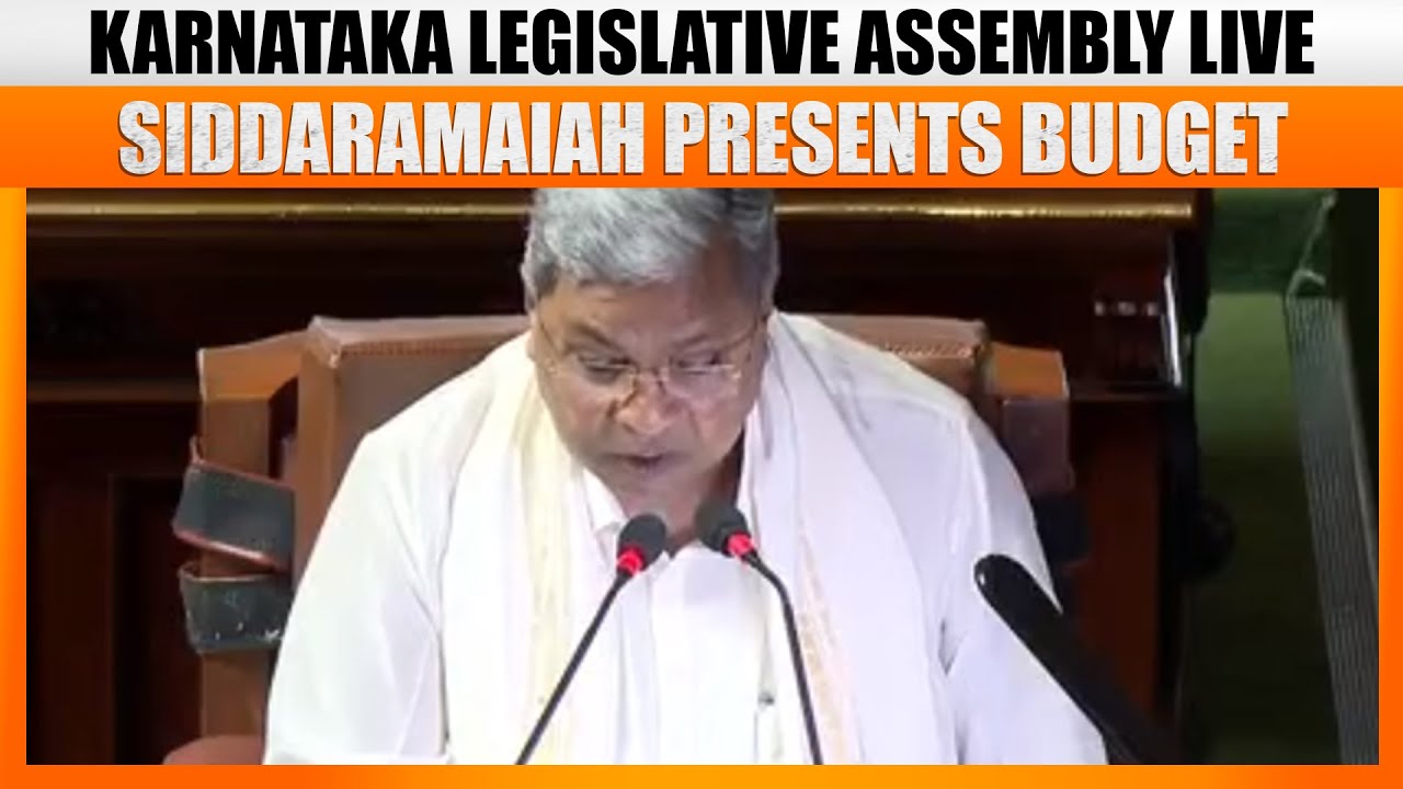 Karnataka Legislative Assembly LIVE: CM Siddaramaiah Presents Budget in the Assembly | News9